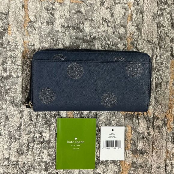 KATE SPADE HAVEN LANE FRENCHY/DOT WALLET! EUC! - Picture 4 of 5